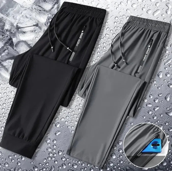 Pack of 3 Offer ๐ Premium-Quality Lycra Pants For Mens | Black, Dark-Blue And Grey Colors