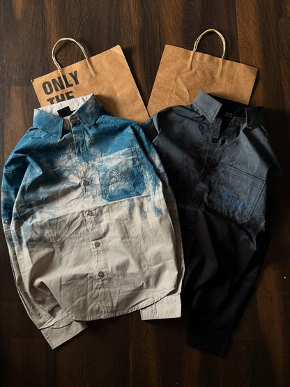 Men’s Premium Cotton Designer Shirt – Pack of 2